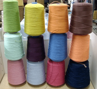 Dyed, For fabric knitting, Ne 34/2, 65% Polyester / 35% Cotton